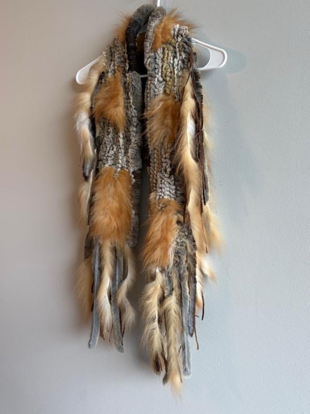 Belle Fare soft faux fur scarf